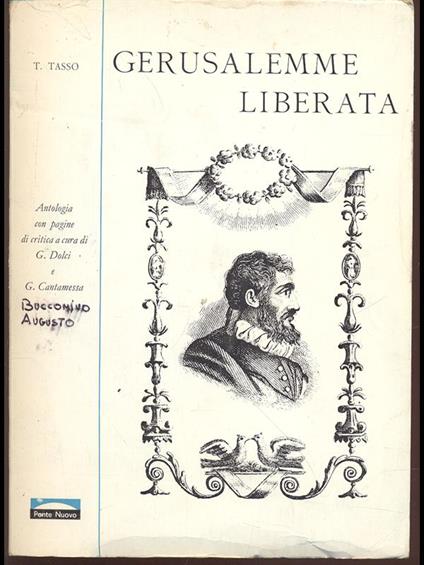 Gerusalemme liberata - T. Tasso - copertina