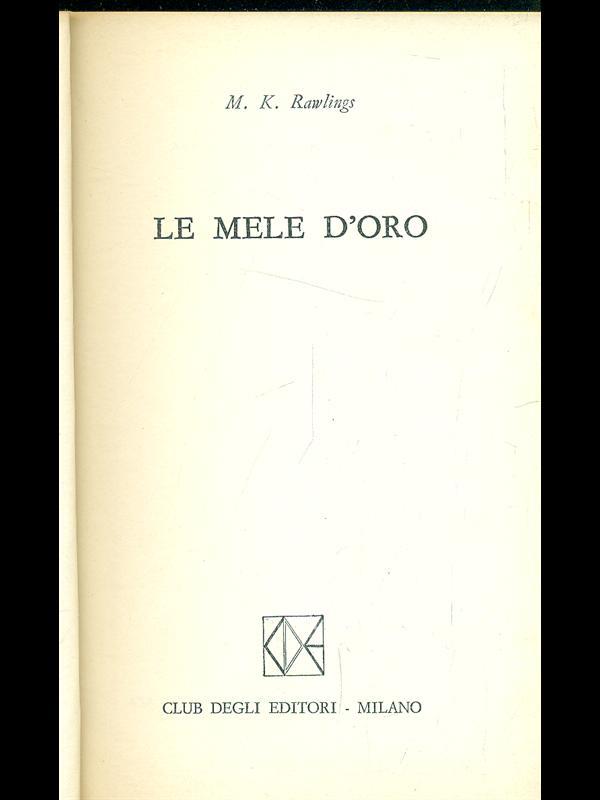 Le mele d'oro