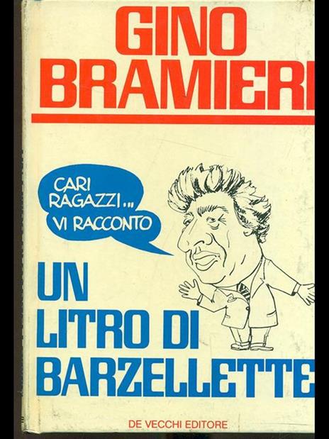 Un libro di barzellette - Gino Bramieri - copertina