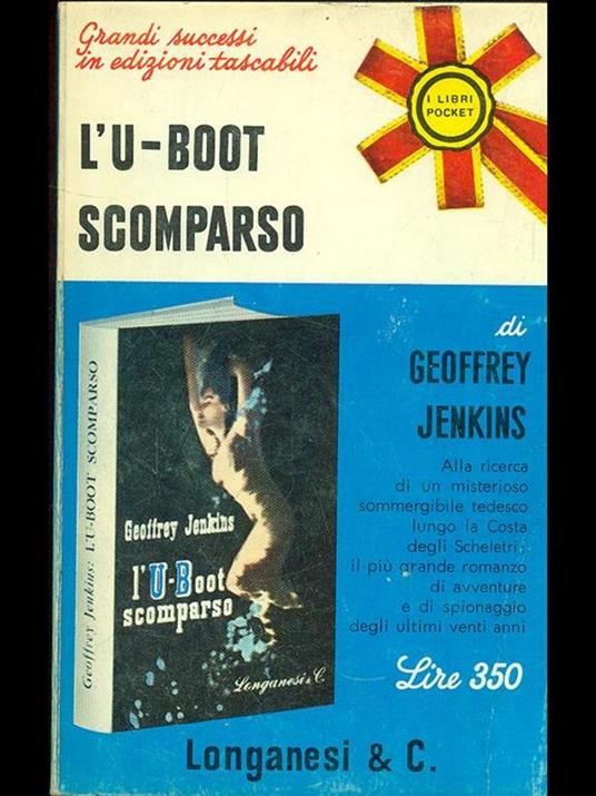 L' U-Boot scomparso - Geoffrey Jenkins - copertina