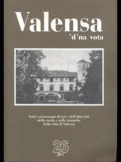 Valensa 'd' na vota 26. 2011 - copertina