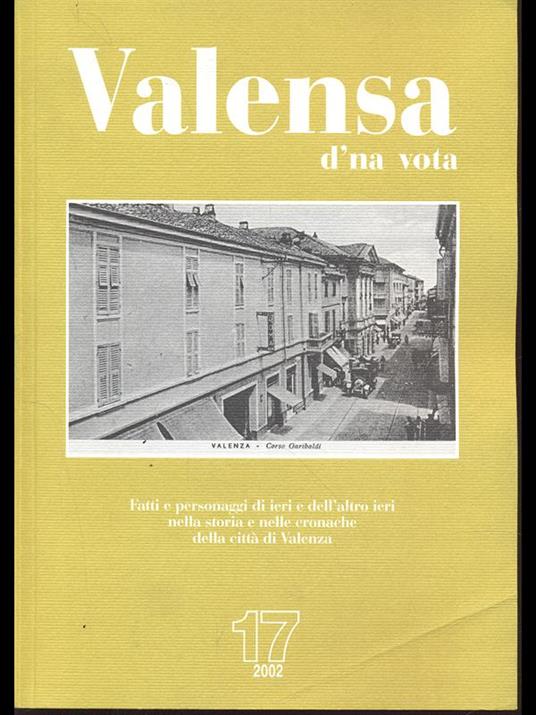 Valensa d'na vota 17 - 2002 - copertina