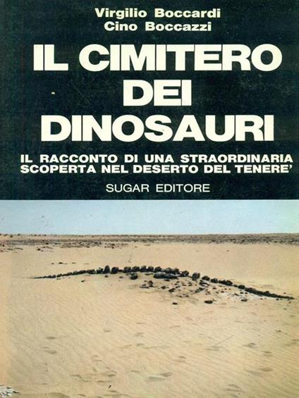 Il  cimitero dei dinosauri - Virgilio Boccardi - copertina