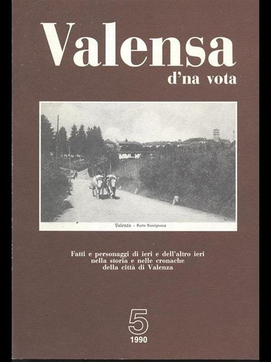 Valensa d'na vota 5. 1990 - copertina