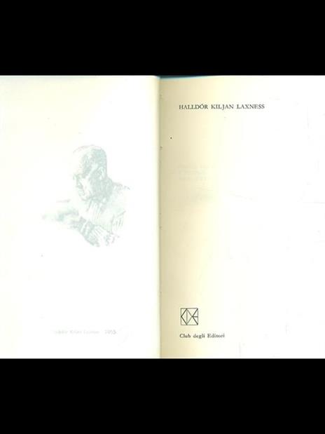 Premio Nobel 1955: Halldor Kiljan Laxness - copertina