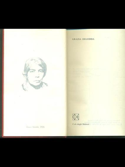 Premio Nobel 1926: Grazia Deledda - Grazia Deledda - copertina