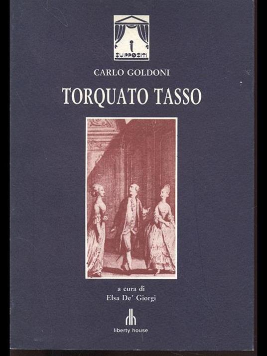 Torquato Tasso - Carlo Goldoni - copertina