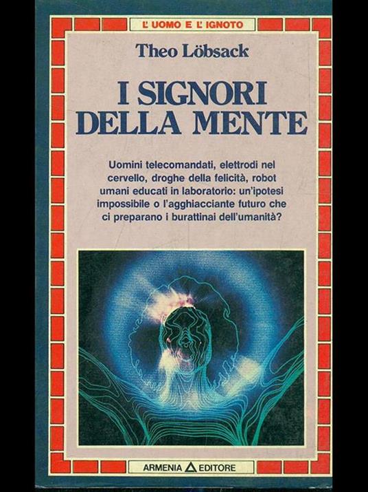 I sognori della mente - Theo Lobsack - copertina
