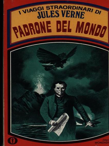 Padrone del mondo - Jules Verne - copertina
