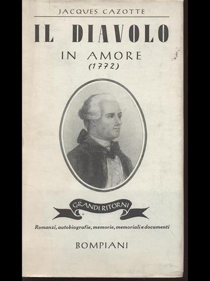 Il Diavolo in amore (1772) - Jacques Cazotte - copertina