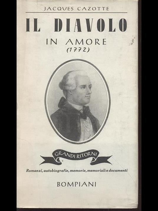 Il Diavolo in amore (1772) - Jacques Cazotte - copertina