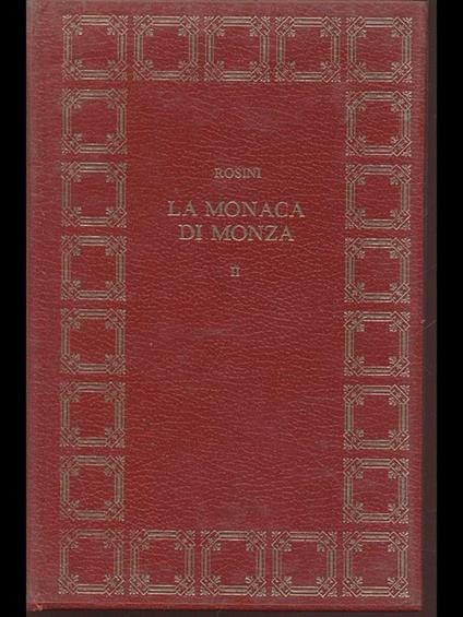 La Monaca di Monza II - Rosini - copertina