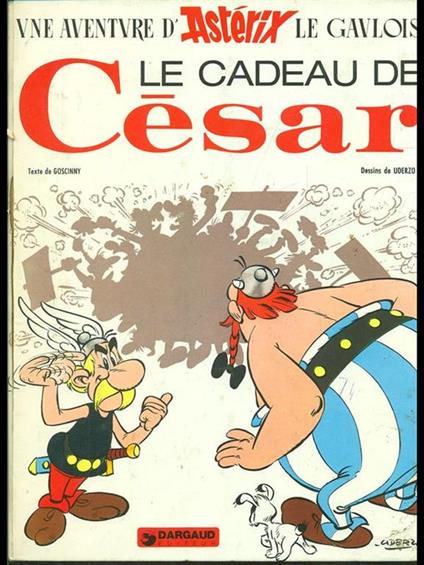 Le cadeau de Cesar - René Goscinny - copertina