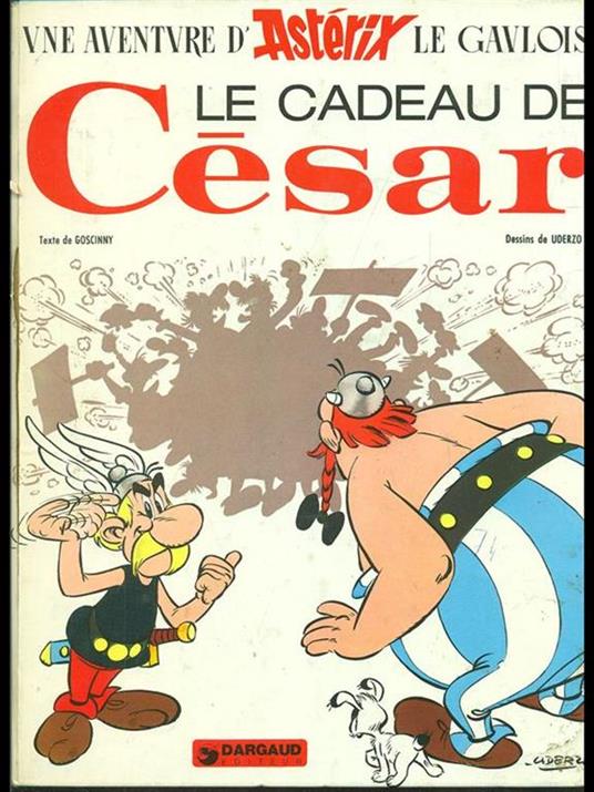 Le cadeau de Cesar - René Goscinny - copertina