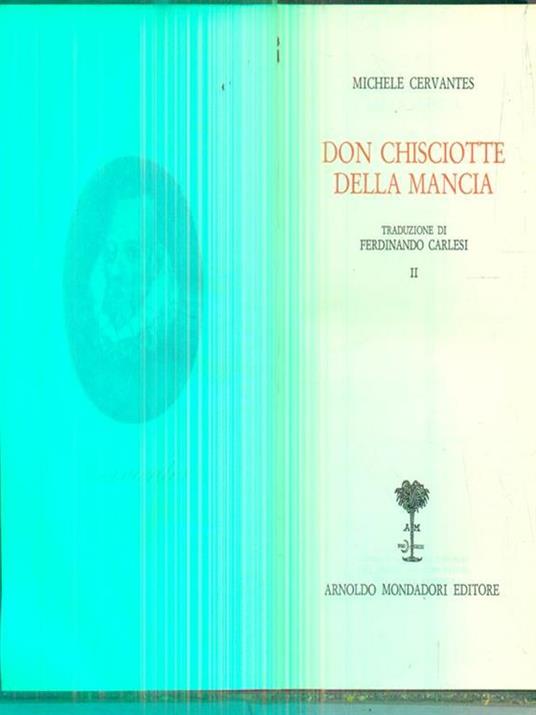 Don Chisciotte della Mancia - Miguel de Cervantes - copertina