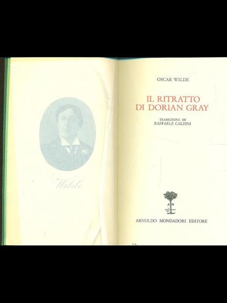 Il ritratto di dorian Gray - Oscar Wilde - copertina