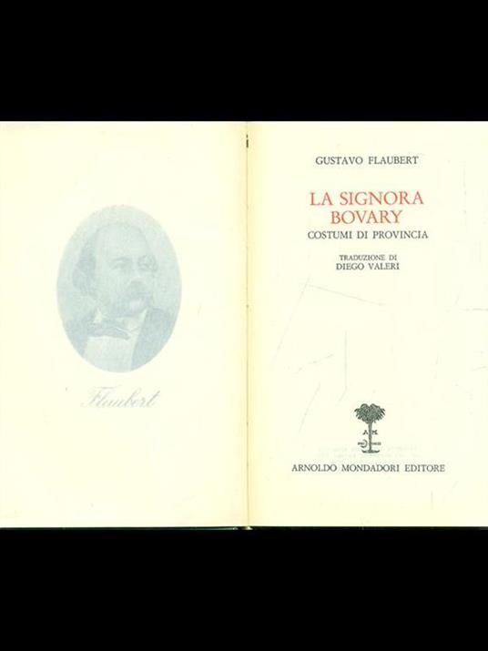 La signora Bovary - Gustave Flaubert - copertina