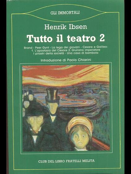 Tutto il teatro vol.2 - Henrik Ibsen - copertina