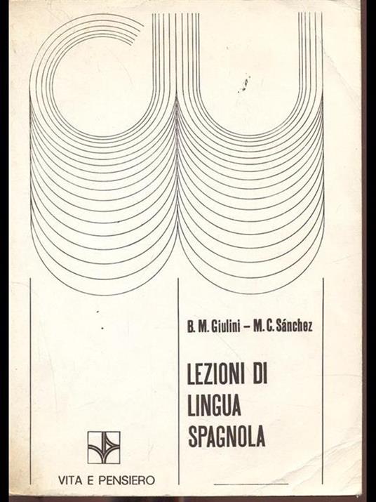 Lezioni di lingua spagnola - copertina