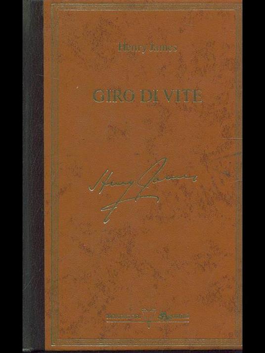 Giro di vite - Henry James - copertina