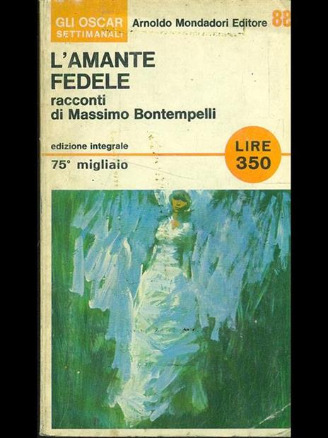 L' amante fedele - Massimo Bontempelli - copertina