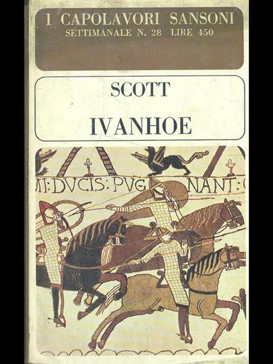 Ivanhoe - Walter Scott - copertina