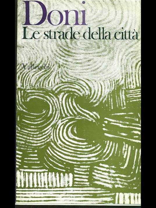 Le strade della città - Rodolfo Doni - copertina