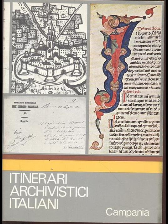 Itinerari archivistici italiani Campania - copertina