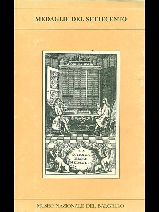Medaglie del Settecento - copertina