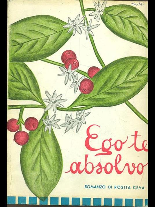 Ego te absolvo - Rosita Ceva - copertina