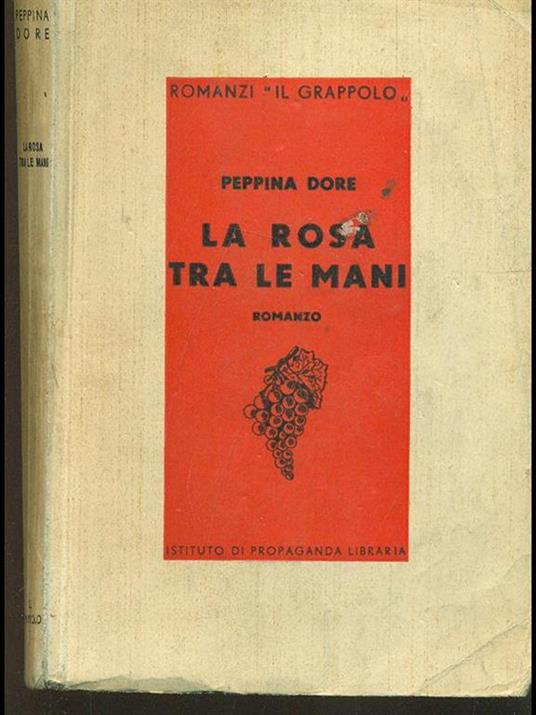 La rosa tra le mani - Peppina Dore - copertina