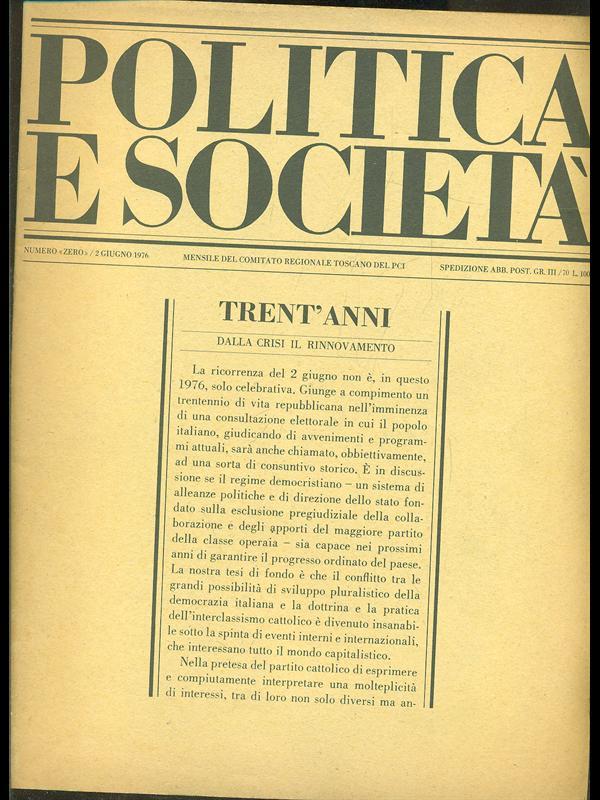 Politica e società n. 0/2 27912