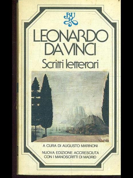 Scritti letterari - Leonardo Da Vinci - 3