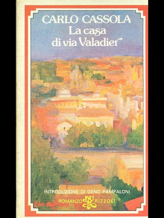 La casa di Via Valadier - Carlo Cassola - copertina
