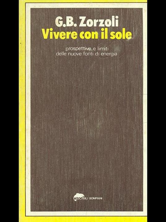 Vivere con il sole - copertina