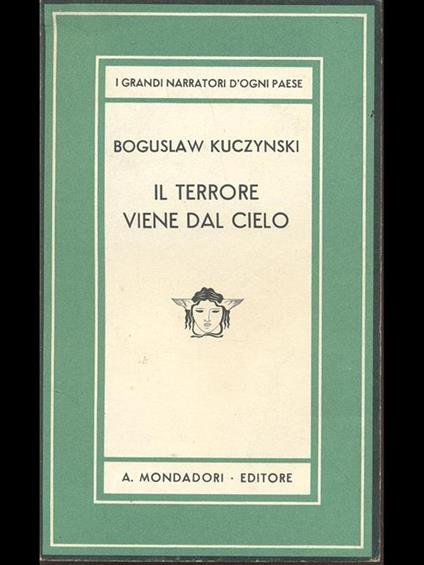 Il terrore viene dal cielo - Boguslaw Kuczynski - copertina