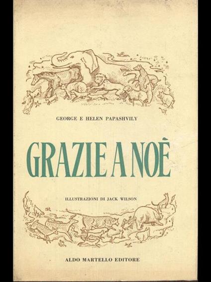Grazie a Noé - copertina