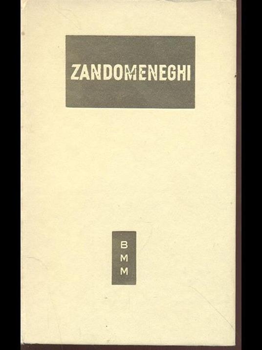 Zandomeneghi - Enrico Piceni - copertina