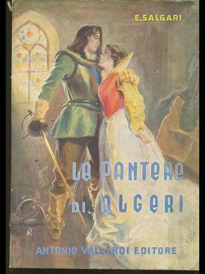 Le pantere di Algeri - Emilio Salgari - copertina