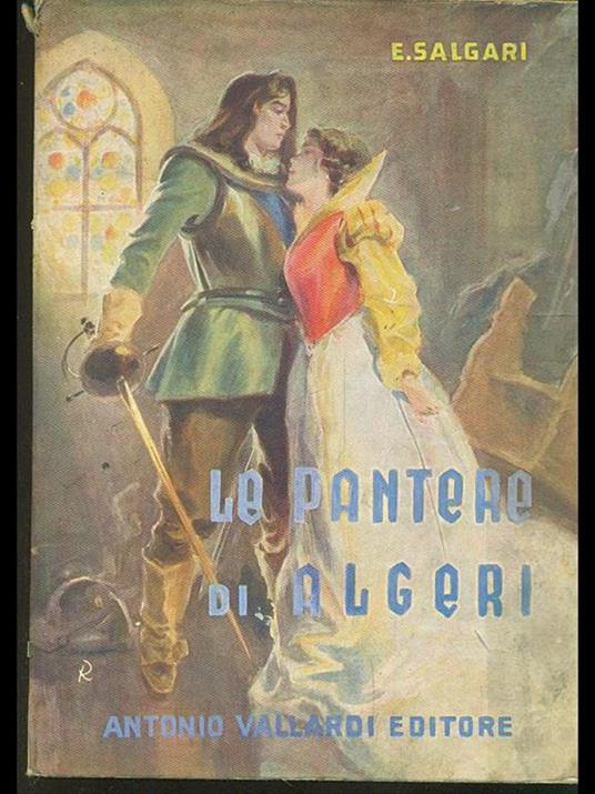 Le pantere di Algeri - Emilio Salgari - copertina