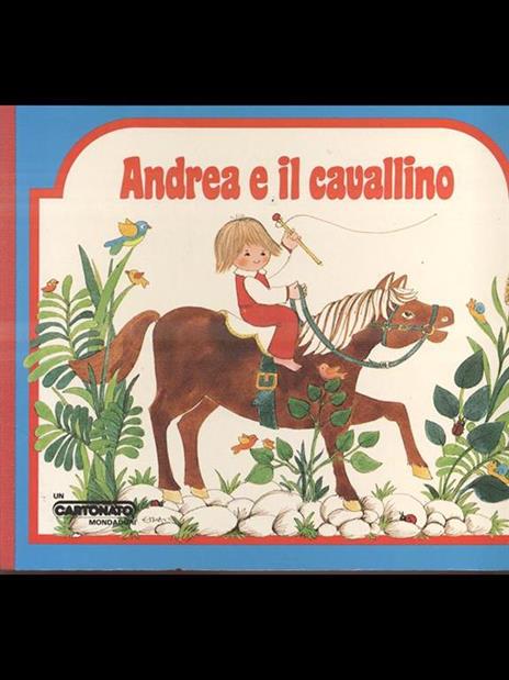 Andrea e il cavallino - Roberto Piumini - copertina
