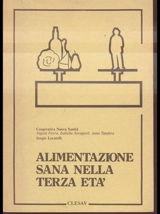 Alimentazione sana nella terza età - copertina