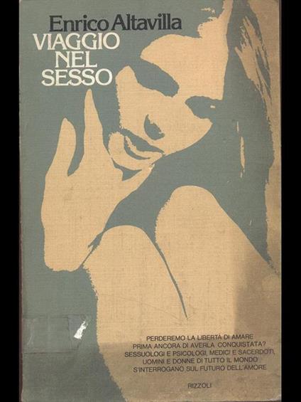 Viaggio nel sesso - Enrico Altavilla - copertina