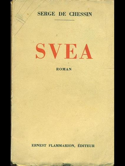 Svea - Serge de Chessin - copertina