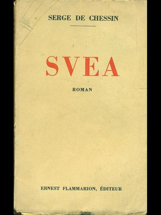 Svea - Serge de Chessin - copertina
