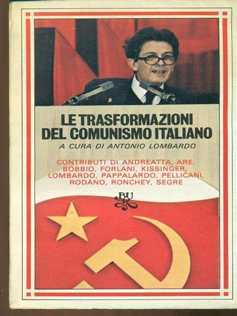 Le trasformazioni del comunismo italiano - copertina