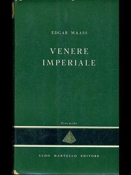 Venere imperiale - Edgar Maass - copertina