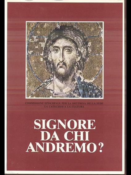 Signore da chi andremo? - copertina