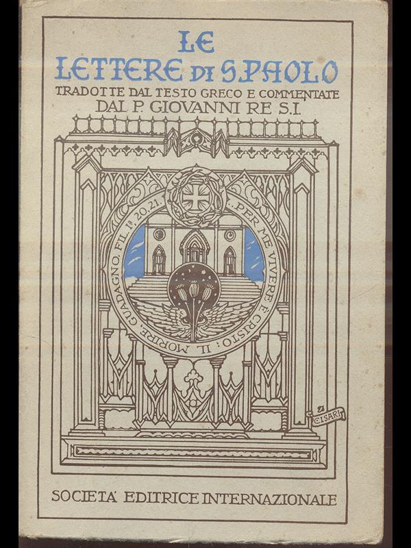 Le lettere di S. Paolo