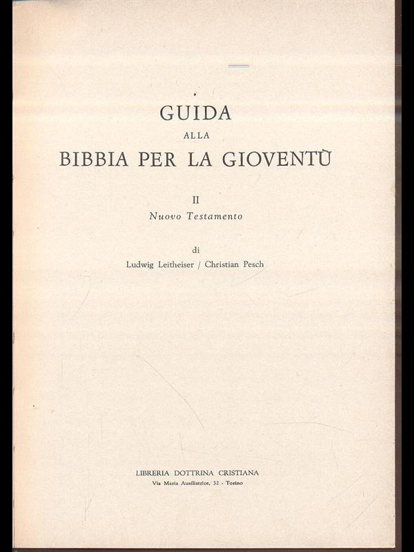 Guida alla Bibbia per la gioventù 2